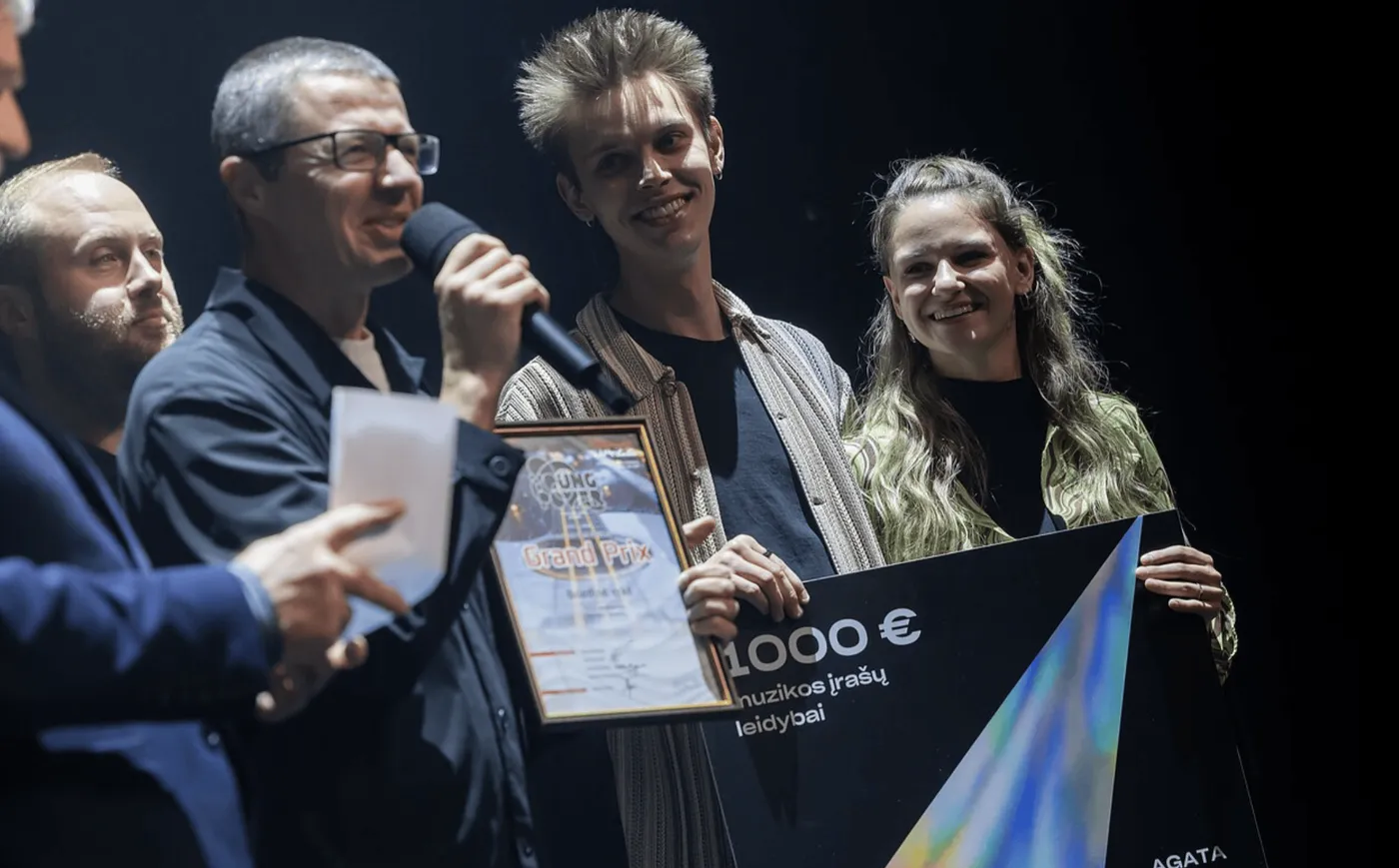 AGATA įteikė prizą „Vilnius Jazz Young Power“ nugalėtojams