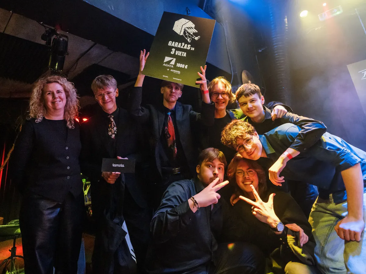 „Garažo“ finale – AGATA apdovanojimas CHAI COLLECTIVE