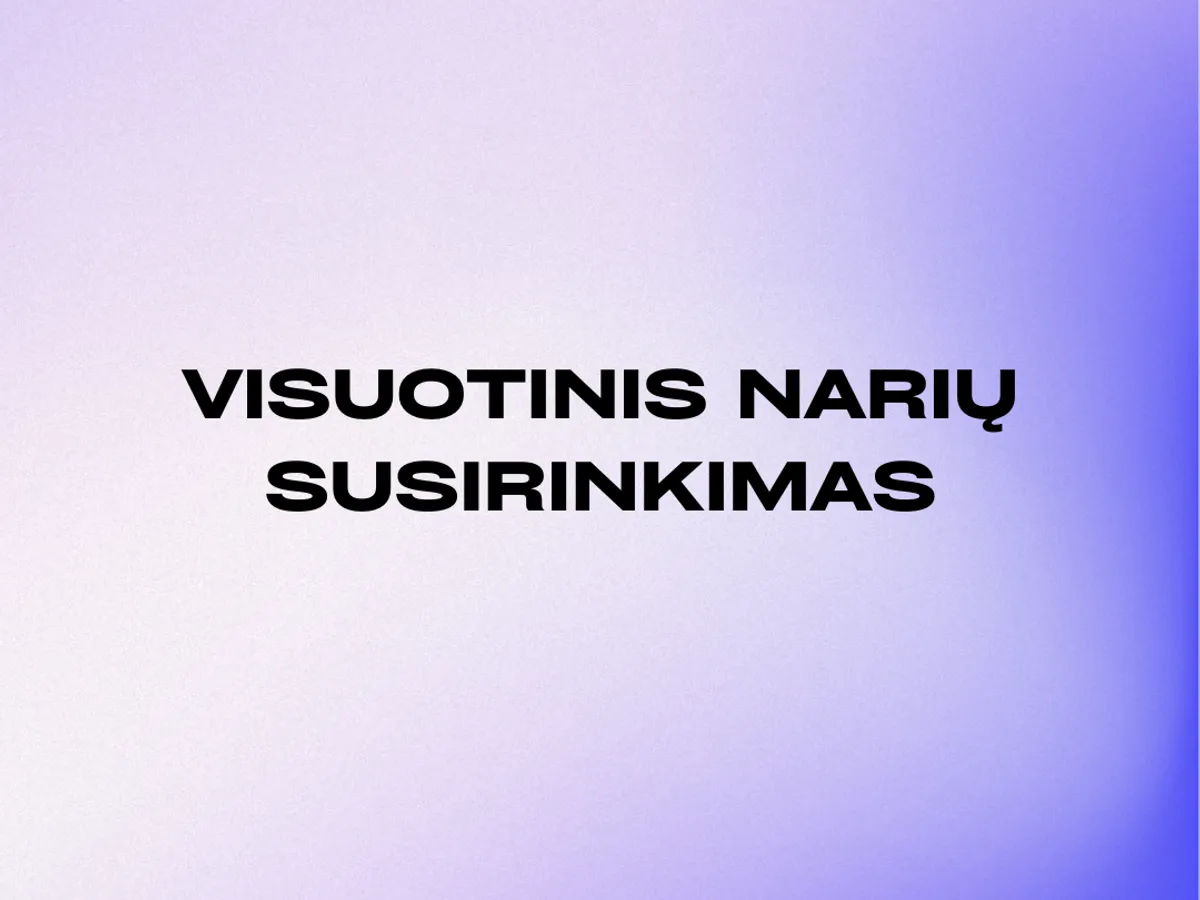 Skelbiami AGATA Visuotinio narių susirinkimo dokumentai
