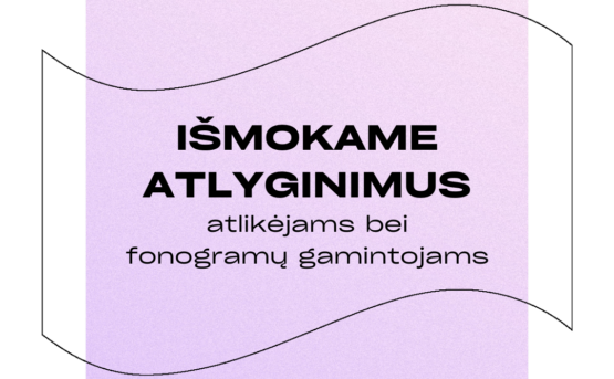 Informacija apie išmokamus atlyginimus